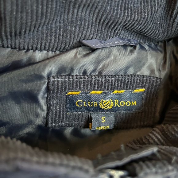 Club Room Navy Vest - Picture 3 of 4